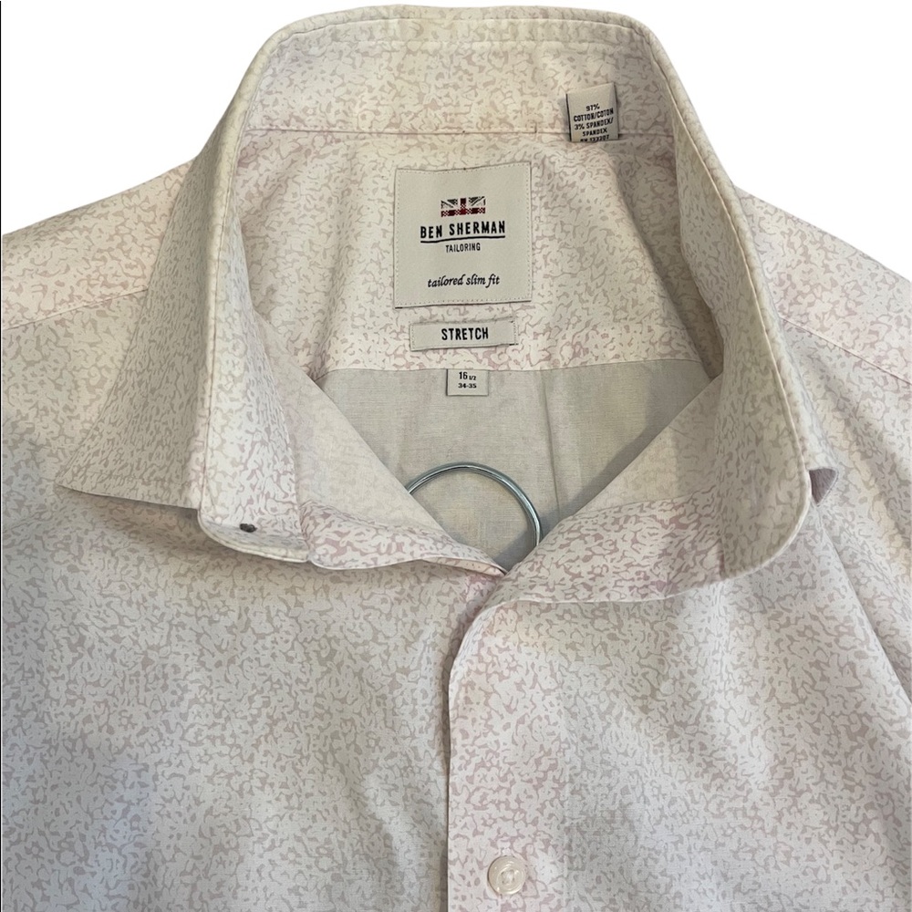 Ben Sherman Tailored Slim Fit Floral Button Down Shirt